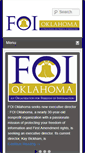 Mobile Screenshot of foioklahoma.org